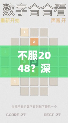 不服2048？深入挑戰(zhàn)數(shù)字極限，揭秘預(yù)覽截圖背后隱藏的智慧策略較量