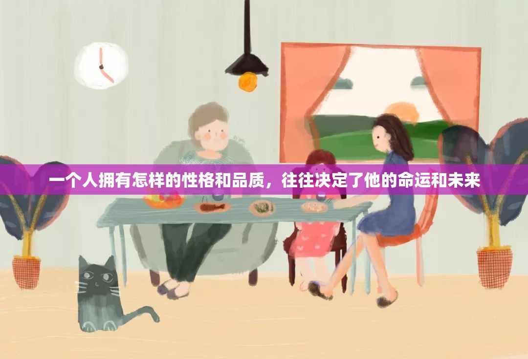 一個(gè)人擁有怎樣的性格和品質(zhì)，往往決定了他的命運(yùn)和未來