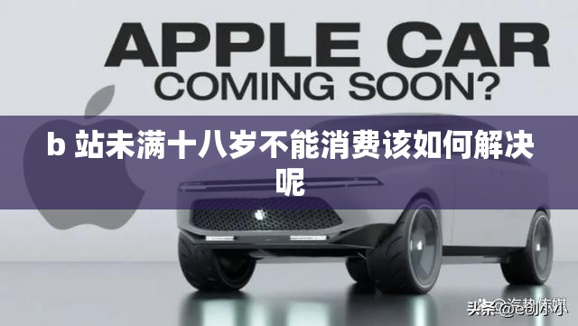 b 站未滿十八歲不能消費(fèi)該如何解決呢
