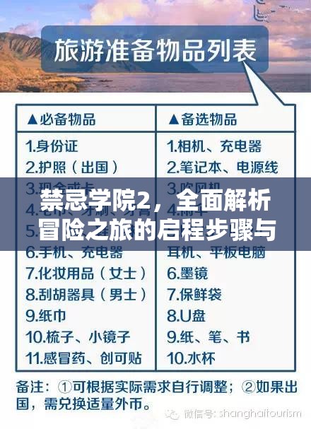 禁忌學(xué)院2，全面解析冒險之旅的啟程步驟與必備配置指南