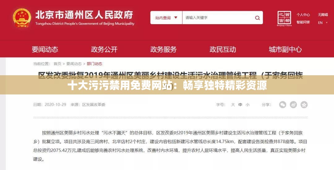 十大污污禁用免費(fèi)網(wǎng)站：暢享獨(dú)特精彩資源