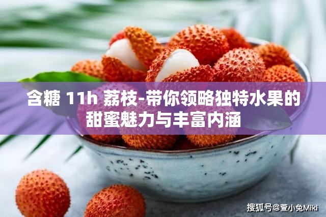 含糖 11h 荔枝-帶你領略獨特水果的甜蜜魅力與豐富內涵