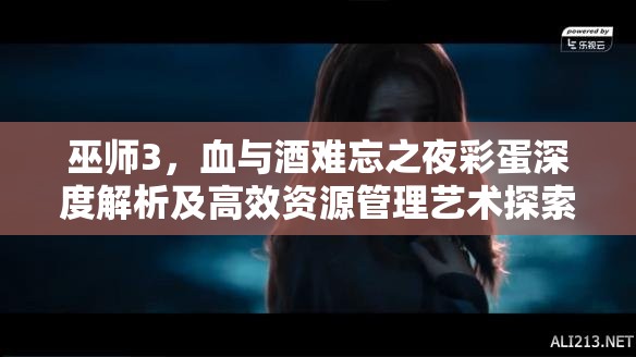巫師3，血與酒難忘之夜彩蛋深度解析及高效資源管理藝術(shù)探索