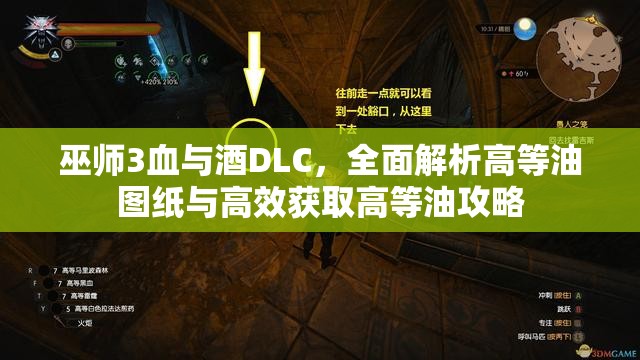 巫師3血與酒DLC，全面解析高等油圖紙與高效獲取高等油攻略