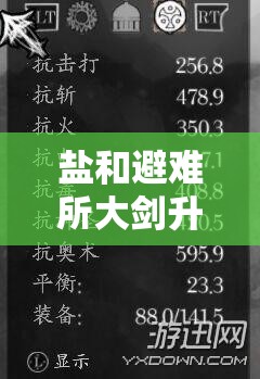 鹽和避難所大劍升級(jí)路線與劍精通加點(diǎn)策略，全面解析提升戰(zhàn)力技巧