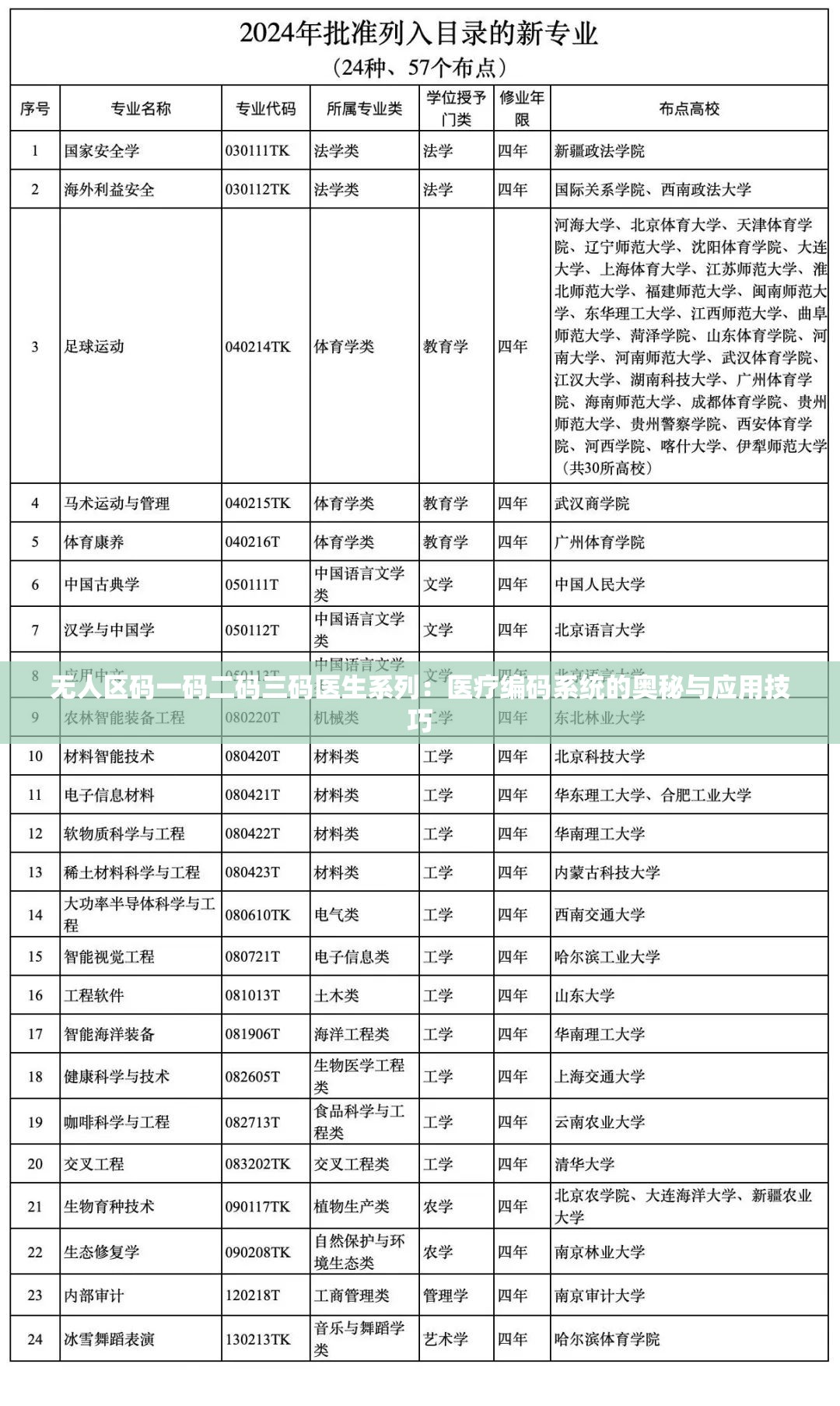 無人區(qū)碼一碼二碼三碼醫(yī)生系列：醫(yī)療編碼系統(tǒng)的奧秘與應(yīng)用技巧