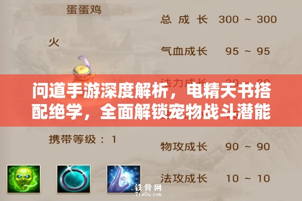 問道手游深度解析，電精天書搭配絕學(xué)，全面解鎖寵物戰(zhàn)斗潛能新境界