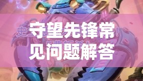 守望先鋒常見(jiàn)問(wèn)題解答攻略的實(shí)用價(jià)值及高效管理技巧解析