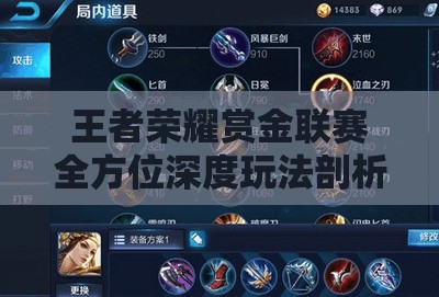 王者榮耀賞金聯(lián)賽全方位深度玩法剖析，策略征服賽場(chǎng)，技巧贏取至高榮耀