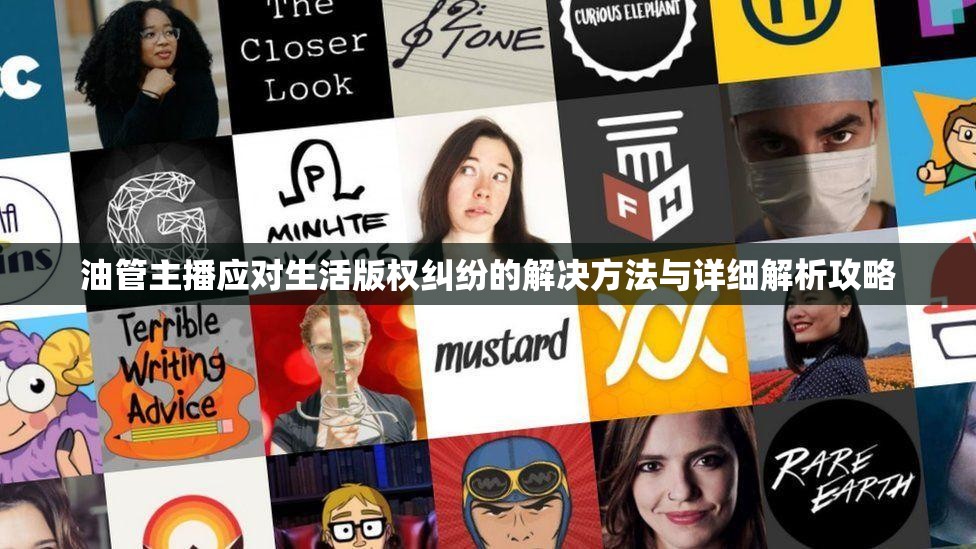 油管主播應(yīng)對生活版權(quán)糾紛的解決方法與詳細解析攻略
