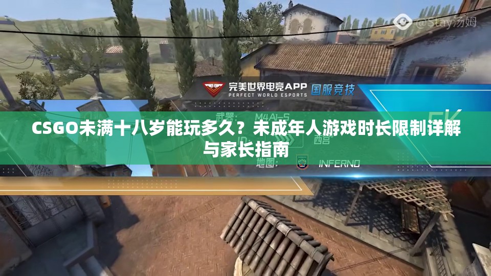 CSGO未滿(mǎn)十八歲能玩多久？未成年人游戲時(shí)長(zhǎng)限制詳解與家長(zhǎng)指南