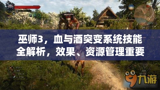 巫師3，血與酒突變系統(tǒng)技能全解析，效果、資源管理重要性及高效運用策略