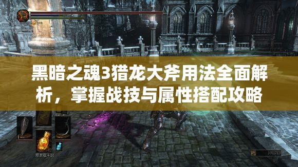 黑暗之魂3獵龍大斧用法全面解析，掌握戰(zhàn)技與屬性搭配攻略