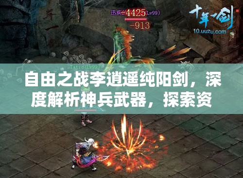 自由之戰(zhàn)李逍遙純陽(yáng)劍，深度解析神兵武器，探索資源管理、高效利用與價(jià)值最大化策略