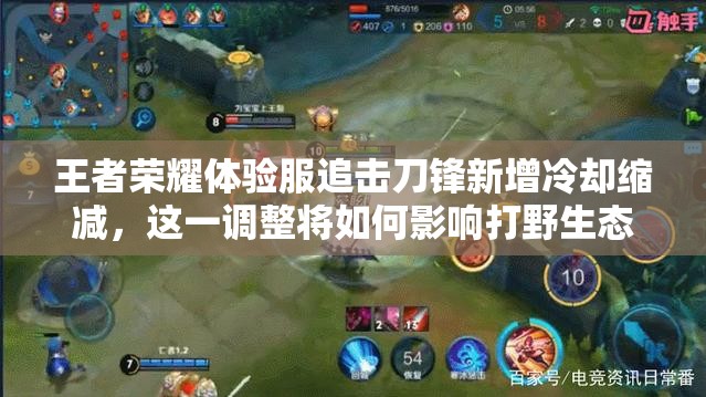 王者榮耀體驗服追擊刀鋒新增冷卻縮減，這一調(diào)整將如何影響打野生態(tài)？