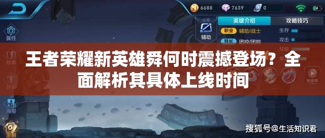 王者榮耀新英雄舜何時(shí)震撼登場(chǎng)？全面解析其具體上線時(shí)間