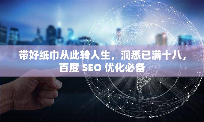 帶好紙巾從此轉(zhuǎn)人生，洞悉已滿十八，百度 SEO 優(yōu)化必備