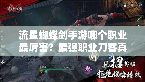 流星蝴蝶劍手游哪個職業(yè)最厲害？最強職業(yè)刀客真的無敵嗎？