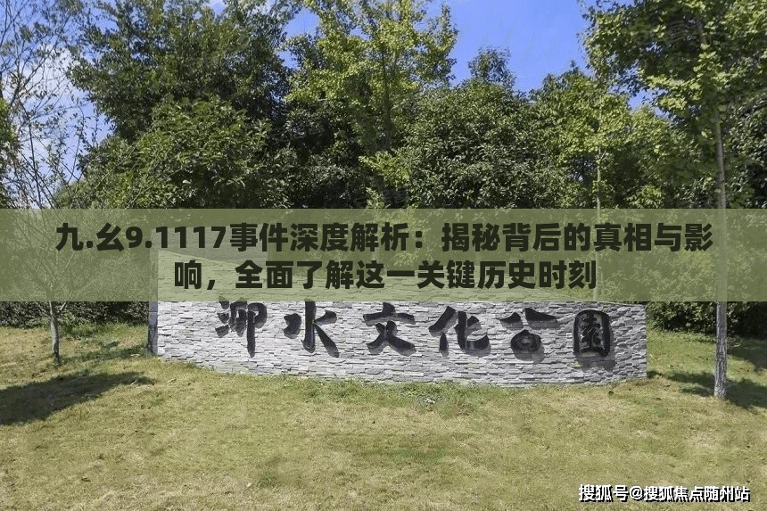 九.幺9.1117事件深度解析：揭秘背后的真相與影響，全面了解這一關(guān)鍵歷史時(shí)刻