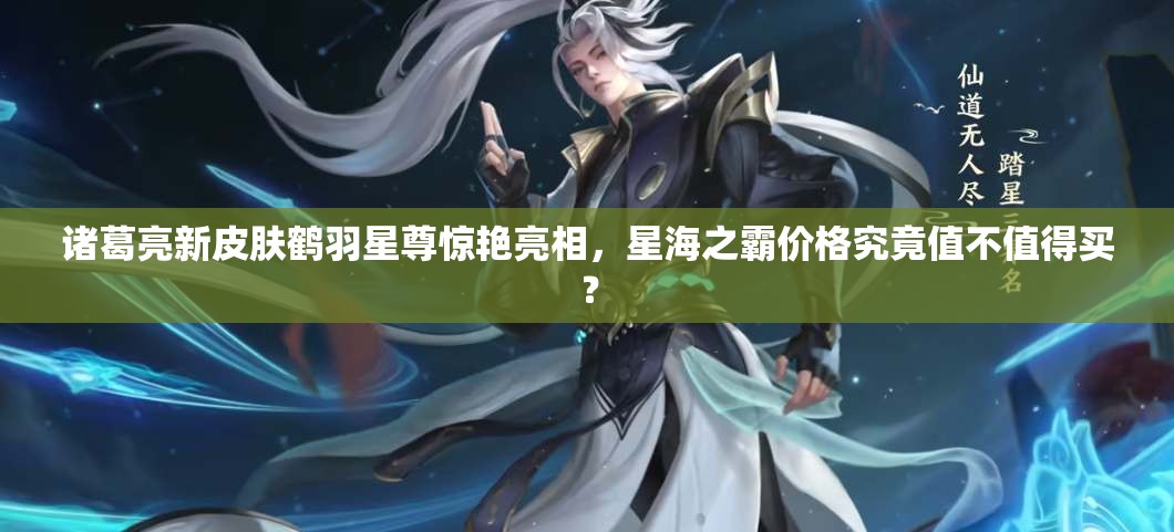 諸葛亮新皮膚鶴羽星尊驚艷亮相，星海之霸價格究竟值不值得買？