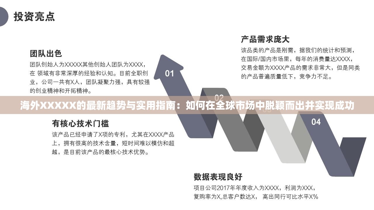 海外XXXXX的最新趨勢與實用指南：如何在全球市場中脫穎而出并實現(xiàn)成功