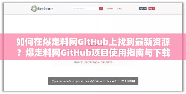 如何在爆走料網(wǎng)GitHub上找到最新資源？爆走料網(wǎng)GitHub項目使用指南與下載教程