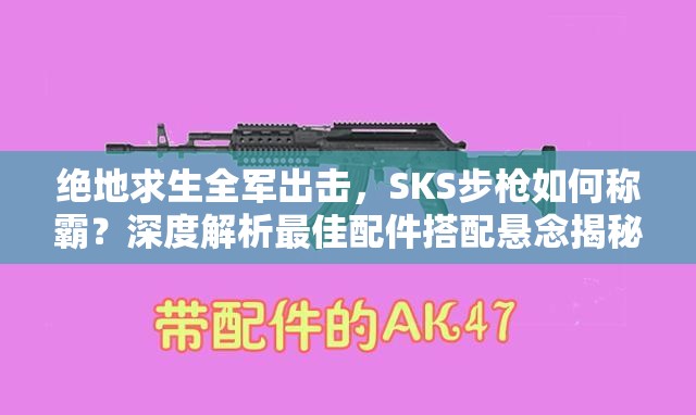絕地求生全軍出擊，SKS步槍如何稱霸？深度解析最佳配件搭配懸念揭秘