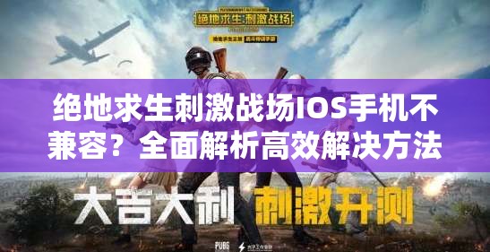 絕地求生刺激戰(zhàn)場IOS手機不兼容？全面解析高效解決方法！