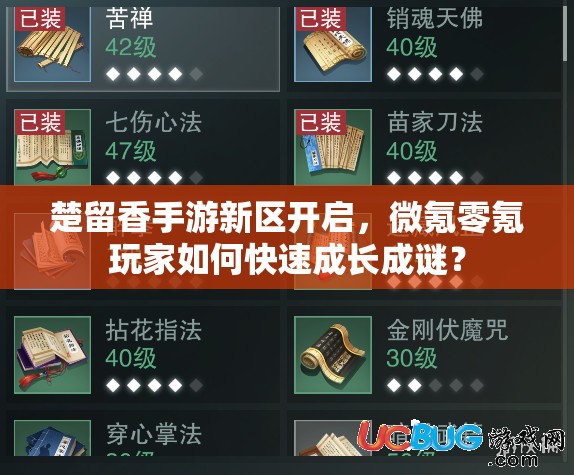 楚留香手游新區(qū)開啟，微氪零氪玩家如何快速成長成謎？