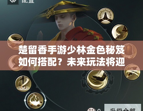 楚留香手游少林金色秘笈如何搭配？未來玩法將迎來怎樣革命？