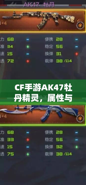 CF手游AK47牡丹精靈，屬性與攻略如何隨版本更迭而演變？