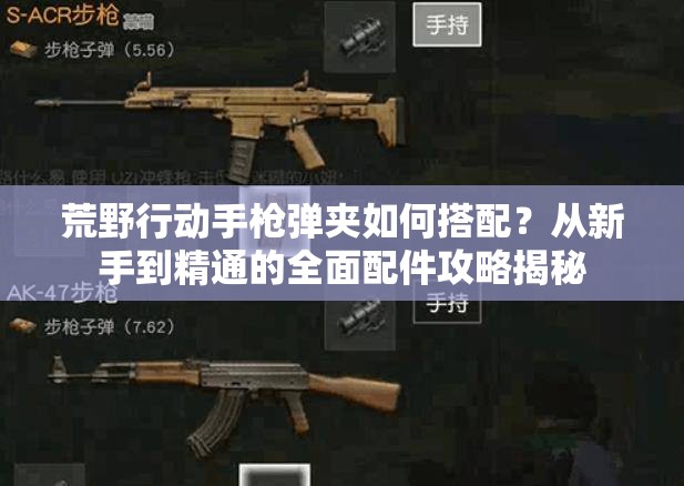 荒野行動(dòng)手槍彈夾如何搭配？從新手到精通的全面配件攻略揭秘