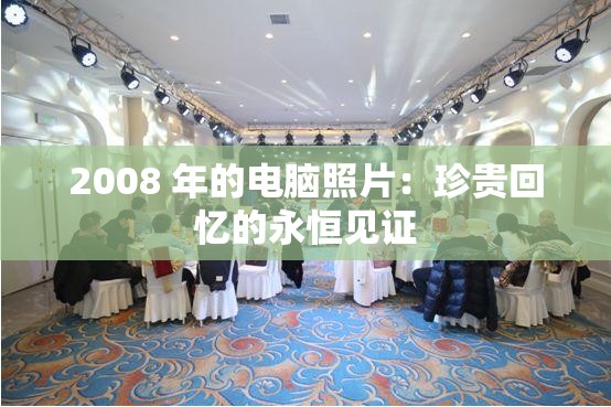 2008 年的電腦照片：珍貴回憶的永恒見(jiàn)證