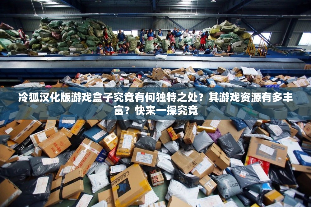 冷狐漢化版游戲盒子究竟有何獨(dú)特之處？其游戲資源有多豐富？快來一探究竟