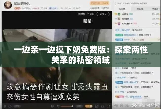 一邊親一邊摸下奶免費(fèi)版：探索兩性關(guān)系的私密領(lǐng)域