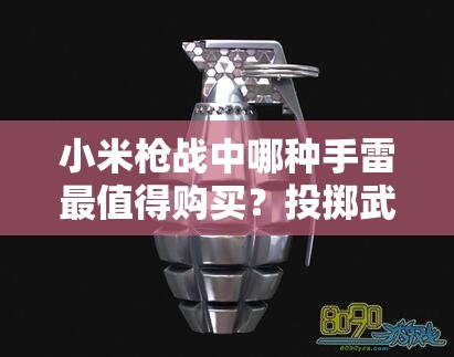 小米槍?xiě)?zhàn)中哪種手雷最值得購(gòu)買？投擲武器實(shí)用大全深度揭秘
