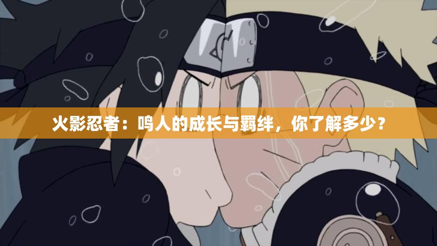 火影忍者：鳴人的成長與羈絆，你了解多少？
