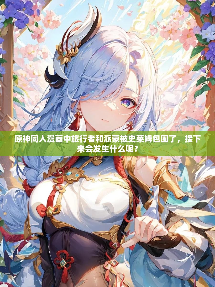 原神同人漫畫中旅行者和派蒙被史萊姆包圍了，接下來會(huì)發(fā)生什么呢？