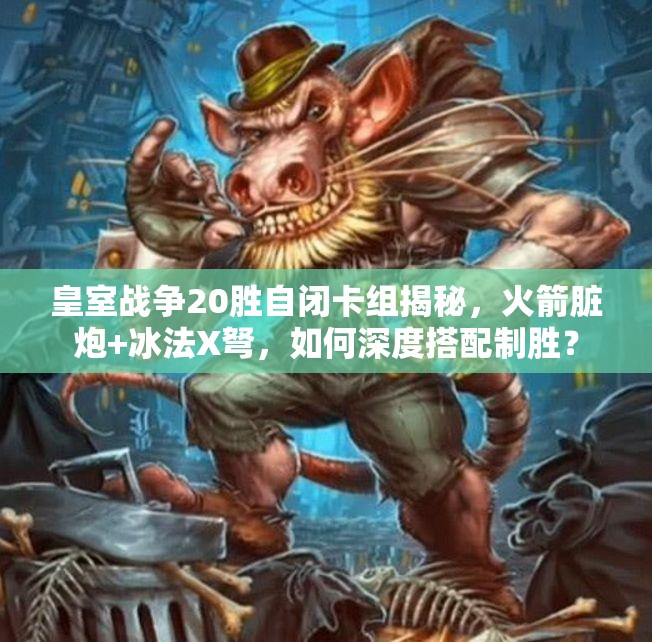 皇室戰(zhàn)爭(zhēng)20勝自閉卡組揭秘，火箭臟炮+冰法X弩，如何深度搭配制勝？