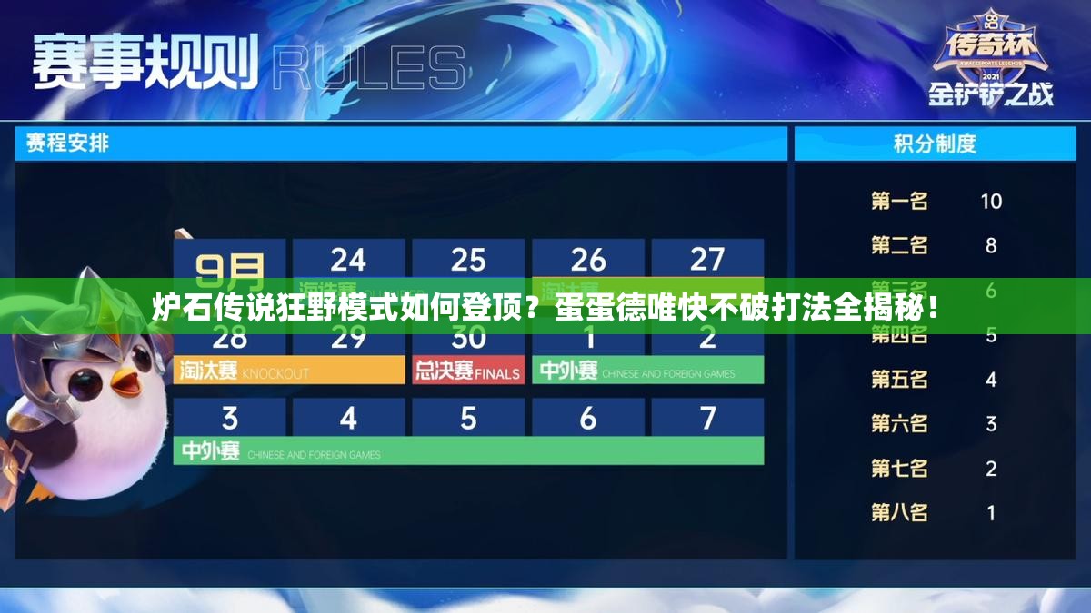 爐石傳說狂野模式如何登頂？蛋蛋德唯快不破打法全揭秘！